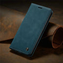 Magnetische Wallet Hülle, Flip Case | Samsung – Blau