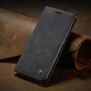 Magnetische Wallet Hülle, Flip Case | Samsung – Schwarz