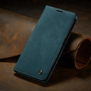 Magnetische Wallet Hülle, Flip Case | Samsung – Blau