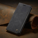 Magnetische Wallet Hülle, Flip Case | Samsung – Schwarz
