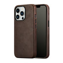 MagSafe Echtlederhülle – Coffee