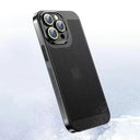 Galvanisierte Premium iPhone Hülle – Schwarz