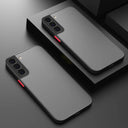 Matte Samsung Hülle – Schwarz