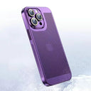 Galvanisierte Premium iPhone Hülle – Violett