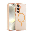 Candy Magsafe Silikon Samsung Hülle – Orange