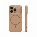 Slim MagSafe iPhone Hülle – Braun