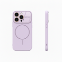 Slim MagSafe iPhone Hülle – Violett
