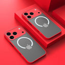 Matte MagSafe iPhone Hülle – Rot