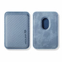 MagSafe Leder Wallet Kartenhalter | iPhone – Blau