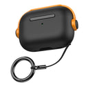 Airpods Cover Keychain Cover – Schwarz-Gelb