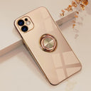iPhone Hülle mit Magnetring | Luxury Slim – Rosa