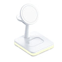 4 in 1 Wireless Schnell-Ladestation – Weiß
