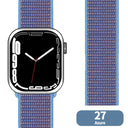 Apple Watch Armband | Sportliches Nylon Loop – Azure