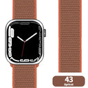 Apple Watch Armband | Sportliches Nylon Loop – Apricot