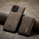 2 in 1 Magnet Wallet-Hülle | iPhone – Coffee